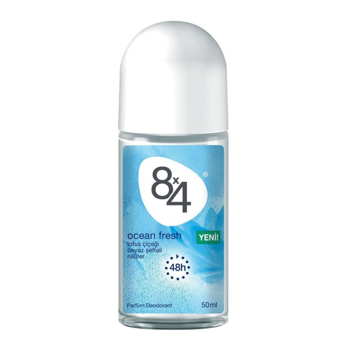 8X4 Roll-On 50ML  Ocean Fresh