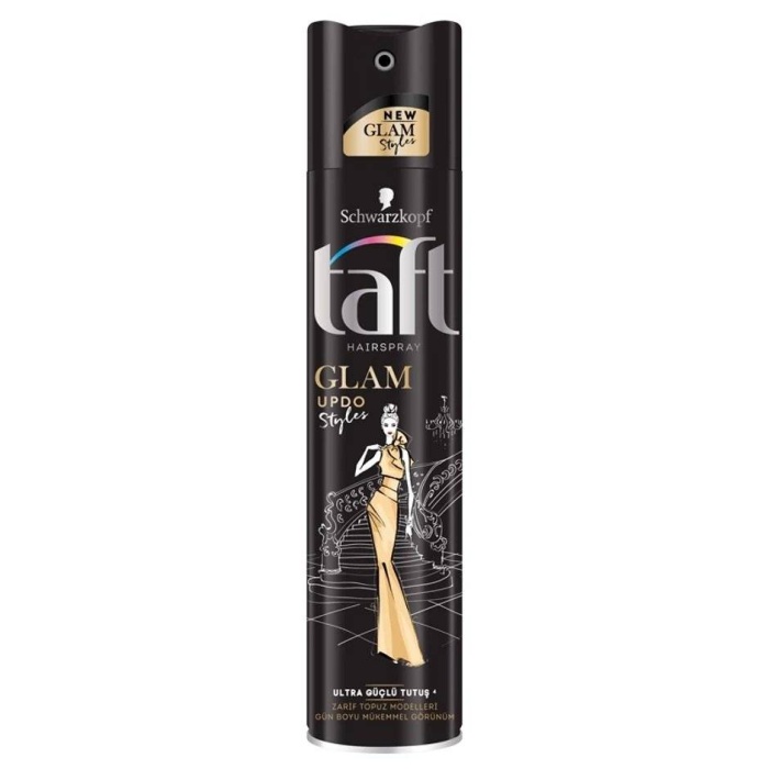 Taft Glam Saç Spreyi 250ML Zarif Topuz