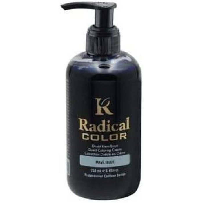 Radical Color Su Bazlı Saç Boyası 250 ml Mavi