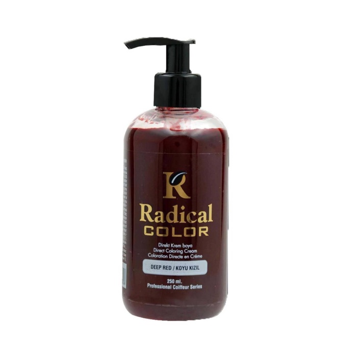 Radical Color Su Bazlı Saç Boyası 250 ml Deep Red