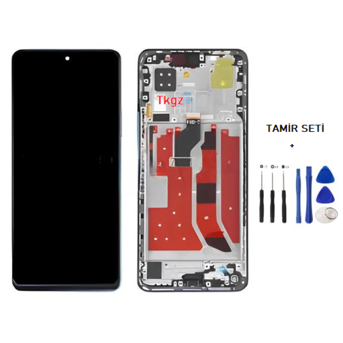 Tkgz - Nova 9SE Lcd Ekran Dokunmatik Orijinal Kalite ÇITALI MAVİ + TAMİR SETİ