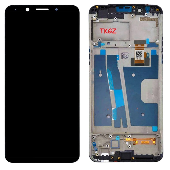 Tkgz - Oppo A73 -2020- Lcd Ekran Dokunmatik -A- Kalite FULL ÇITALI