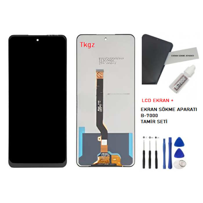 İnfinix NOTE 11 PRO Uyumlu Lcd Ekran Dokunmatik SERVİS Orijinali + B-7000 + TAMİR SETİ