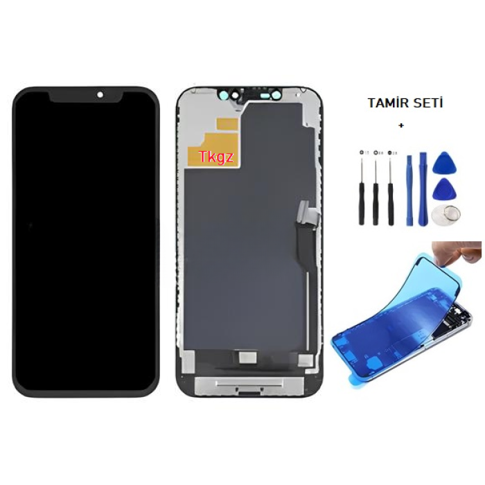 iPhone 12 PRO MAX Uyumlu Lcd Ekran Dokunmatik A+A KALİTE ( GX MARKA ) + TAMİR SETİ + TOZ BANTI