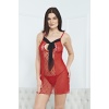 Kadın Şık Fantezi Elbise Gecelik Harness 3181