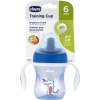   Chicco Yarı Yumuşak Uçlu Alıştırma Bardağı 6 Ay+ 200 ml Erkek