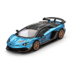 Nessiworld Mini GT 1/64 Lamborghini Aventador SVJ 63 Blu Aegir Blister Paket