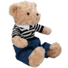   4807 Kıyafetli Peluş Ayı Teddy Bear 37 cm -Sunman