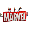 Nessiworld LEGO Marvel MARVEL Logosu ve Minifigürleri 76313