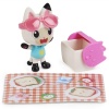 Nessiworld 6062145 Gabbys Dollhouse Pandy Paws ve Carlita Araba