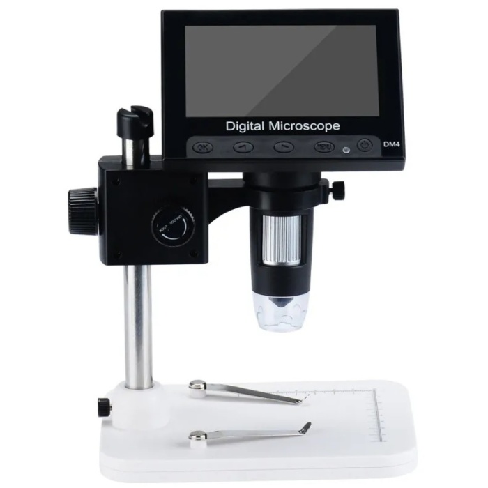 1000X 2.0Mp Usb Dijital Elektronik Mikroskop 8 Lcd Ekran Vga Büyüteç Dm4-S