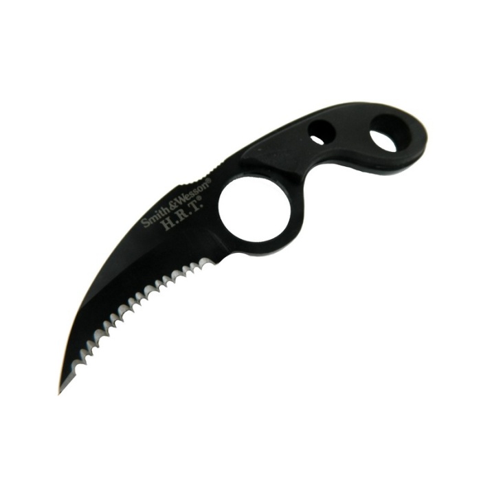 W HRT2 Tırtıklı Karambit 17 cm - Özel Kılıflı