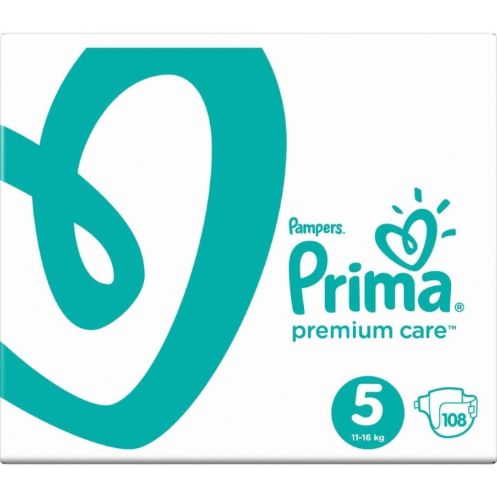   Prima Premium Care Aylık Fırsat Paketi 5 Beden 108 Adet