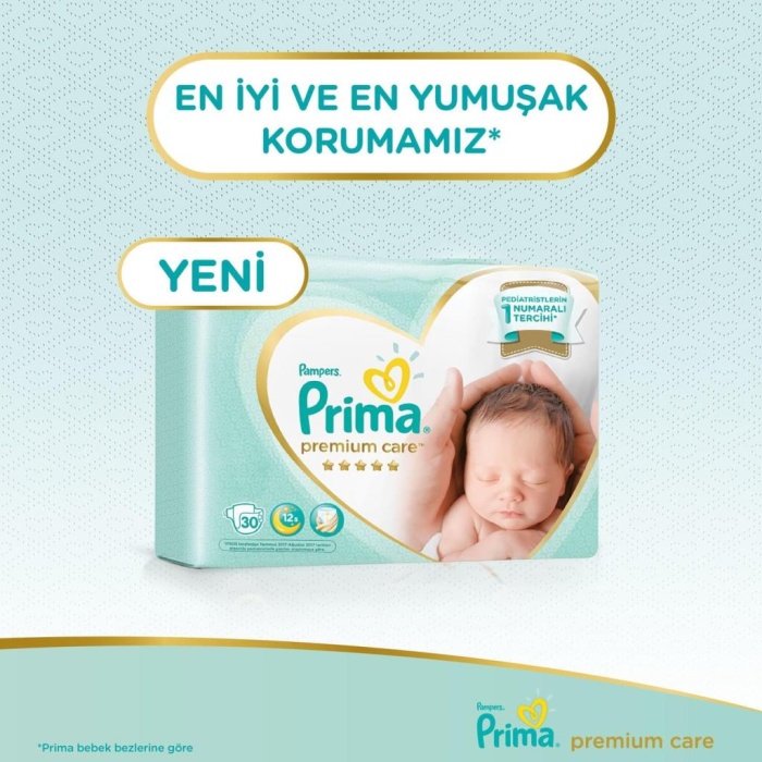   Prima Premium Care Bebek Bezi Ekonomik Paket 1 Beden 70 Adet