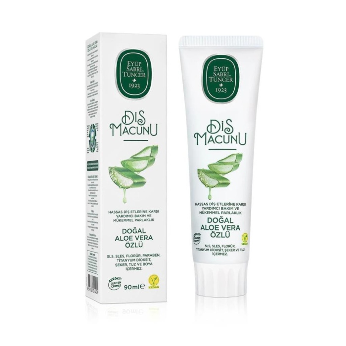   Eyüp Sabri Tuncer Doğal Diş Macunu 90 Gr Aloe Vera