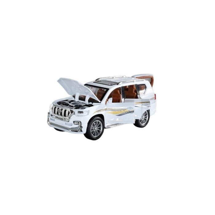   SR-2402A Çek Bırak 1:24 Sesli Işıklı Metal Jeep Tyt -Vardem Oyuncak