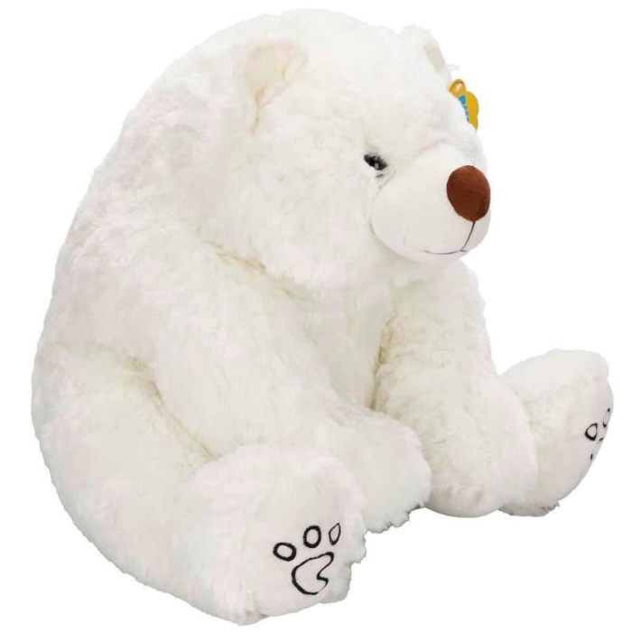    4802 Beyaz Kutup Ayısı Peluş 48 cm -Sunman