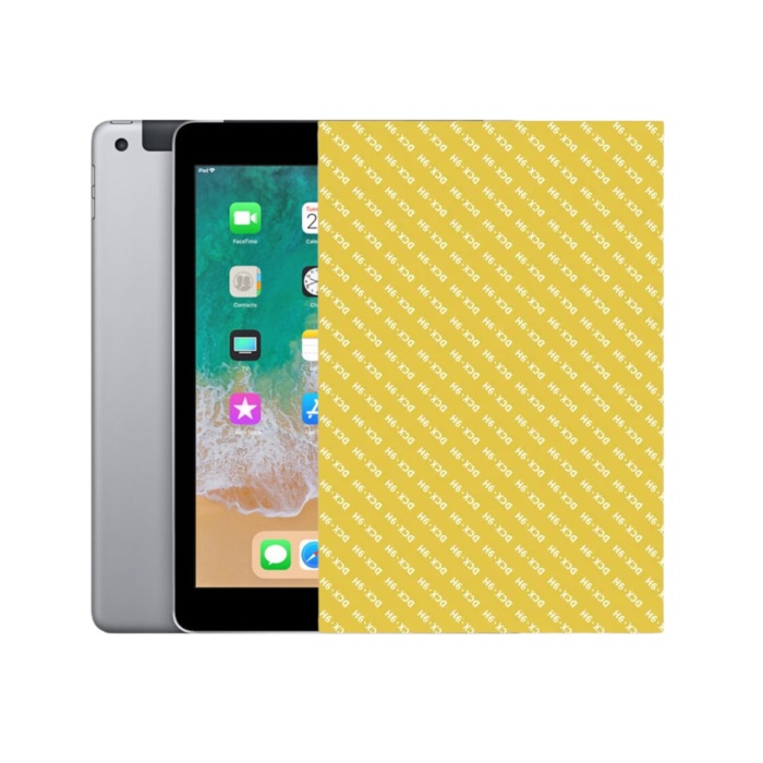 Apple iPad 9.7 (2018) 9H Blue Nano Tablet Ekran Koruyucu Cam ŞEFFAF