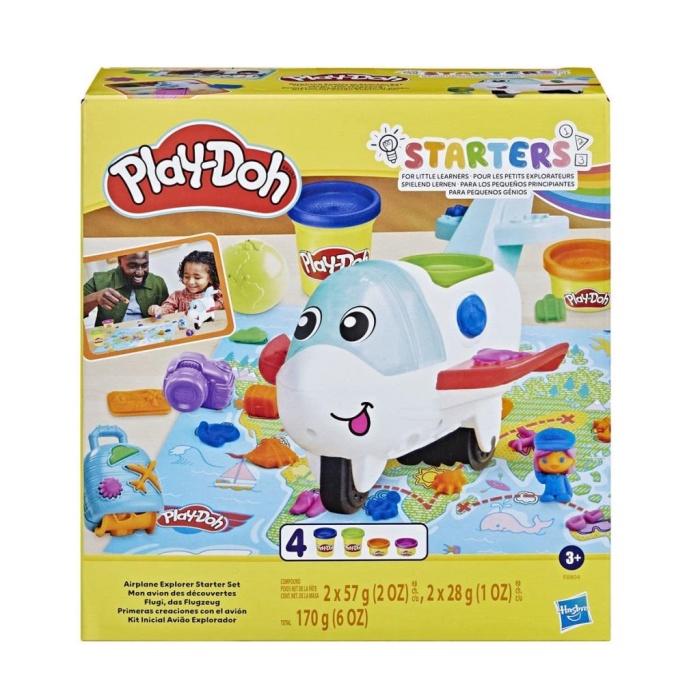 Nessi World F8804 Play-Doh Starters Eğlenceli Uçak Oyun Seti +3 yaş