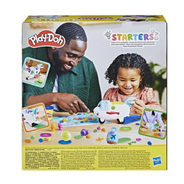 Nessi World F8804 Play-Doh Starters Eğlenceli Uçak Oyun Seti +3 yaş