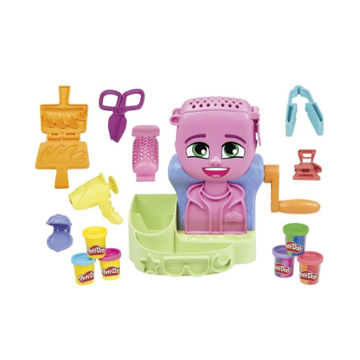 NessiWorld F8807 Play-Doh Renkli Kuaför Salonu+3 yaş