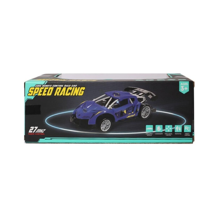 NessiWorld BY908-21B Kumandalı Şarjlı Speed Racing Araba 1:18 21 cm -Canem Oyuncak