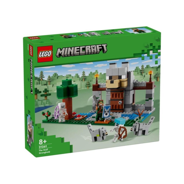    21261 Lego Minecraft Kurt Kalesi 312 parça +8 yaş