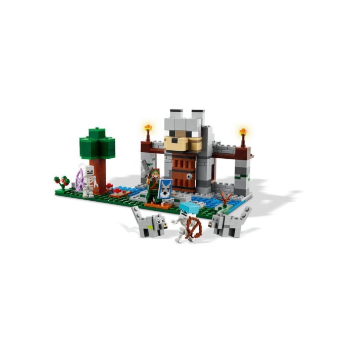    21261 Lego Minecraft Kurt Kalesi 312 parça +8 yaş