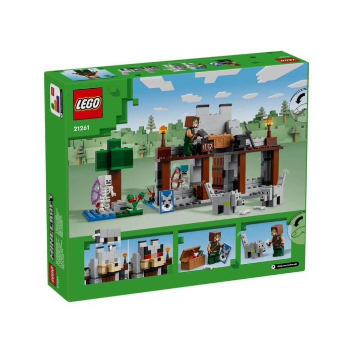    21261 Lego Minecraft Kurt Kalesi 312 parça +8 yaş