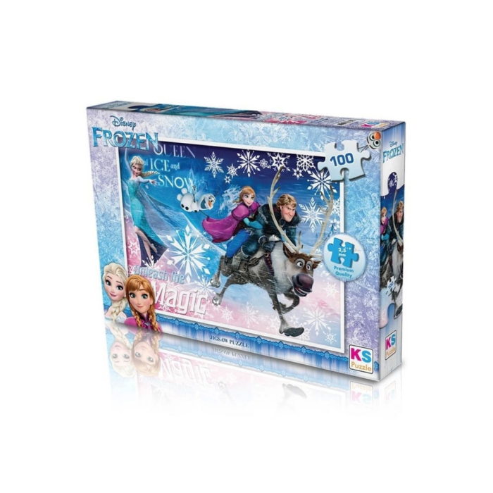    Ks Oyuncak Frozen Puzzle 100 Parça FRZ.714-1