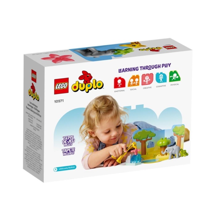 10971 Lego Duplo - Vahşi Afrika Hayvanları, 10 parça +2 yaş