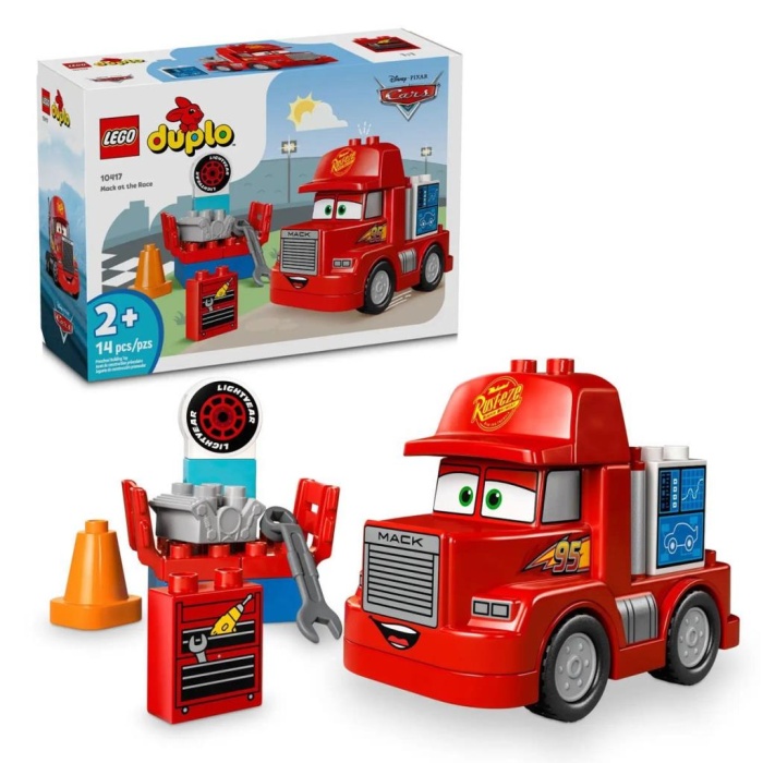 Nessiworld 10417 Lego Duplo Disney Mack Yarışta 14 parça +2 yaş