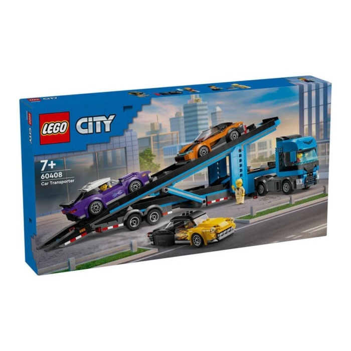 Nessiworld 60408 Lego City Spor Araba Nakliyesi 998 parça +7 yaş