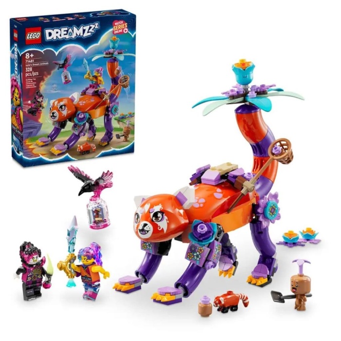 Nessiworld   71481 Lego DREAMZzz Izzienin Düş Hayvanları 328 parça +8 yaş