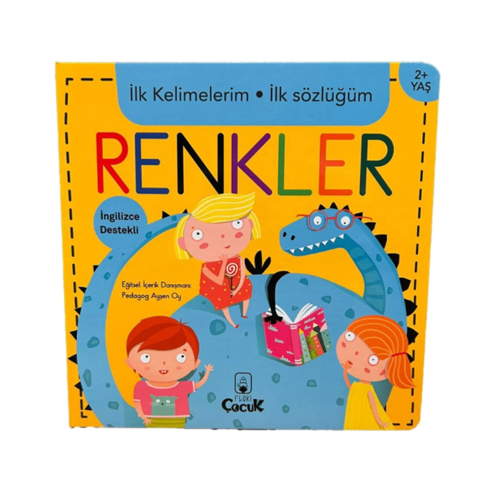 Nessiworld İlk Kelimelerim Renkler İngilizce Destekli