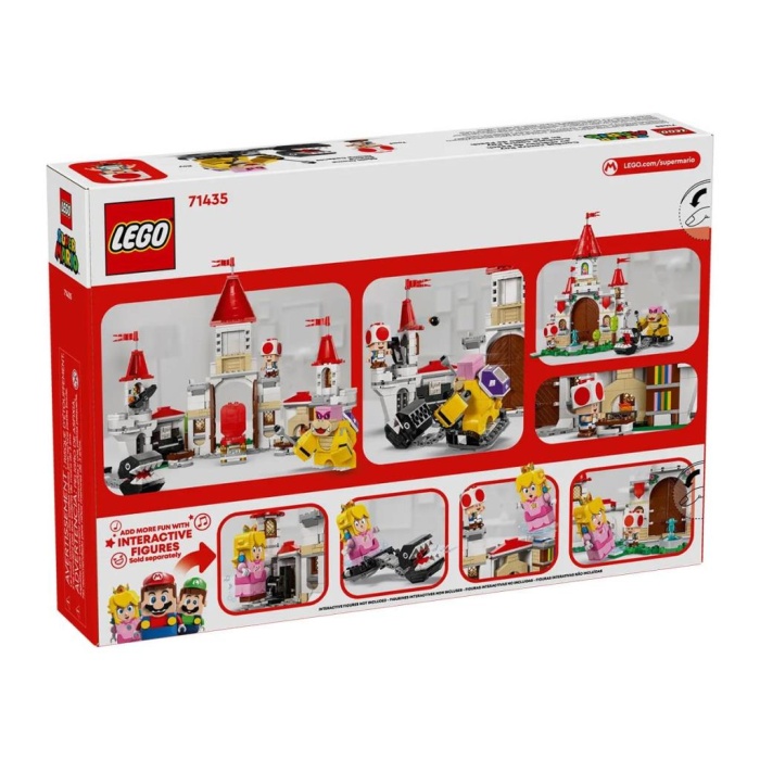   71435 Lego Super Mario Peachin Kalesinde Roy ile Savaş 738 parça +7 yaş