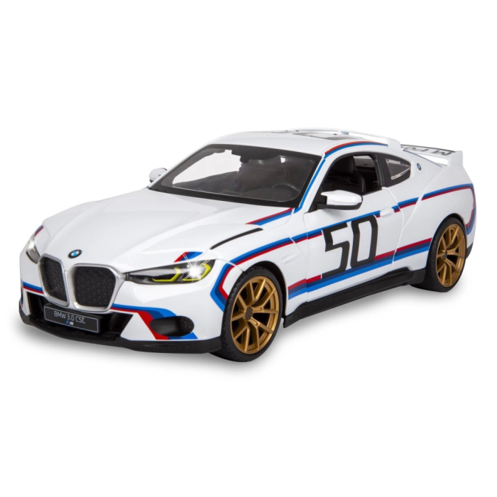   Rastar 1/14 F/F BMW 3.0 CSL 2.4GHZ Işıklı Uzaktan Kumandalı Araba