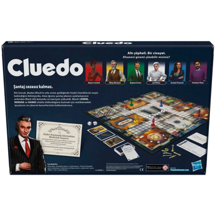 Nessiworld Cluedo Kutu Oyunu