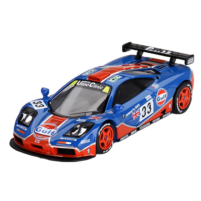 Nessiworld Mini GT 1/64 McLaren F1 GTR 1996 Le Mans 24Hr