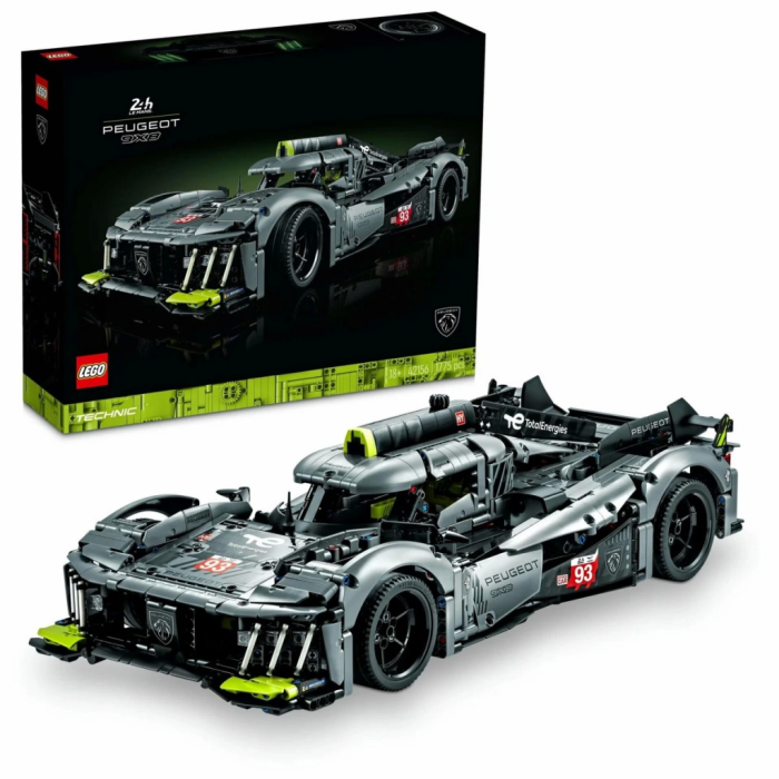   LEGO Technic PEUGEOT 9X8 24H Le Mans Hybrid Hypercar 42156