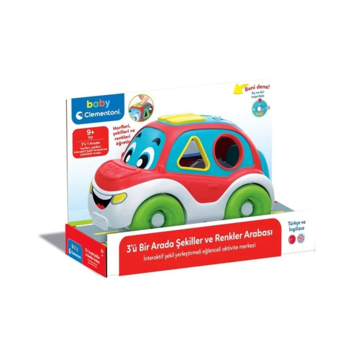 TOPTANBULURUM 64600 Baby Clementoni - Bultak Araba +9 ay