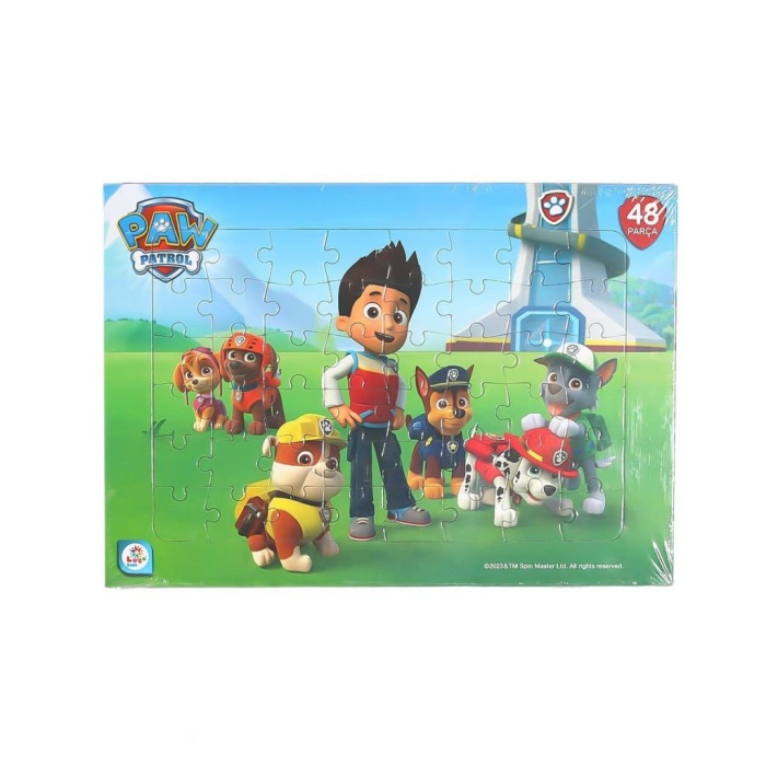 PW7919 Paw Patrol Frame Puzzle 48 Parça -Laço