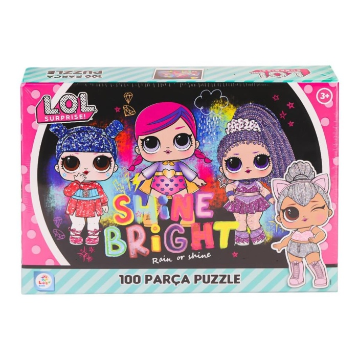   LOL0055 LOL 100 Parça Puzzle -Laçokids