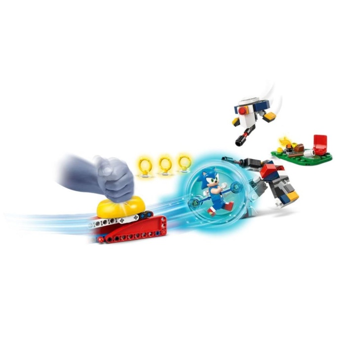 Nessiworld 77001 Lego Sonic the Hedgehog Sonicin Kamp Ateşi Çarpışması 177 parça +7 yaş