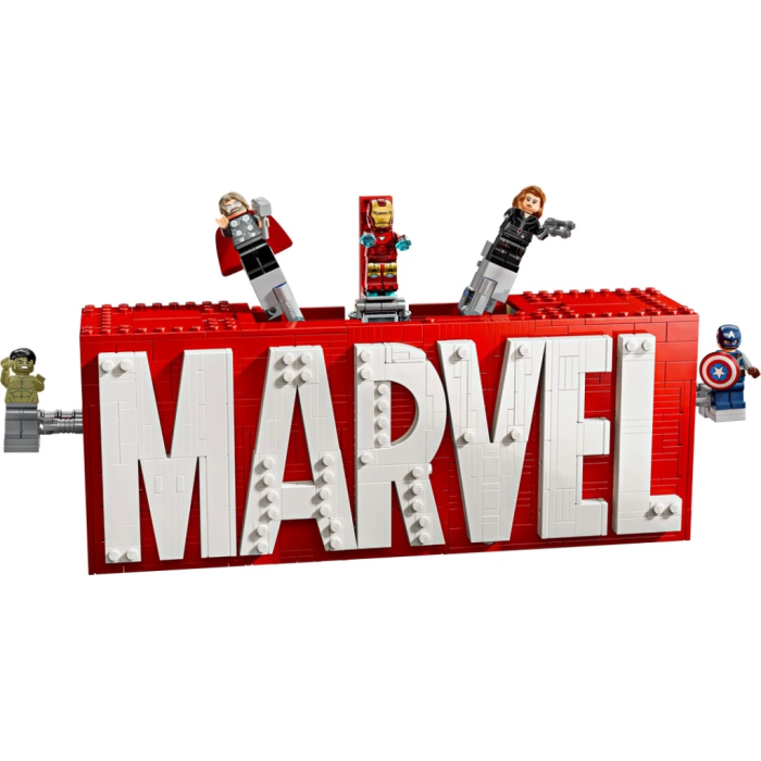 Nessiworld LEGO Marvel MARVEL Logosu ve Minifigürleri 76313