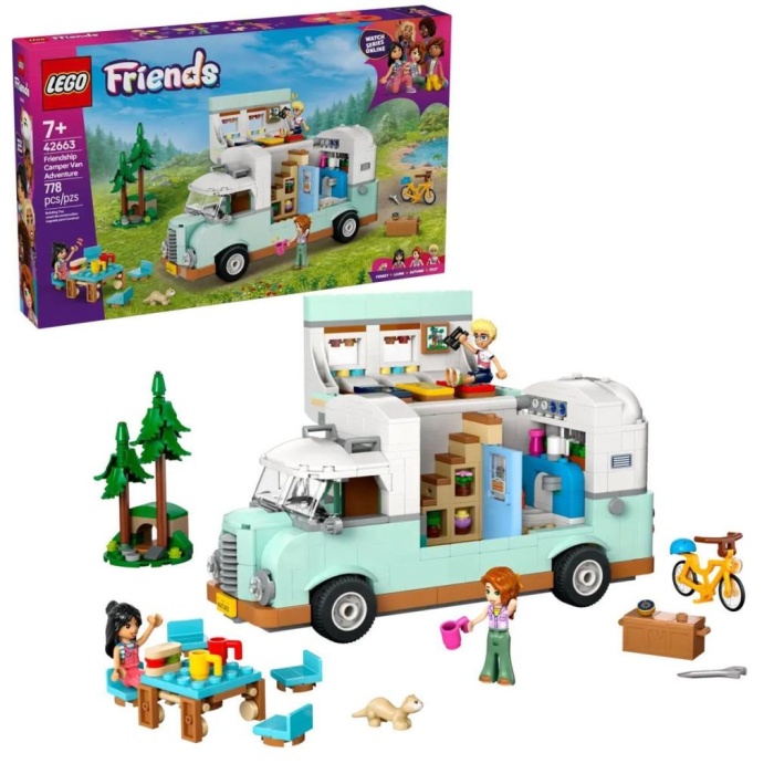   42663 Lego Friends Arkadaşlık Karavan Macerası parça + yaş