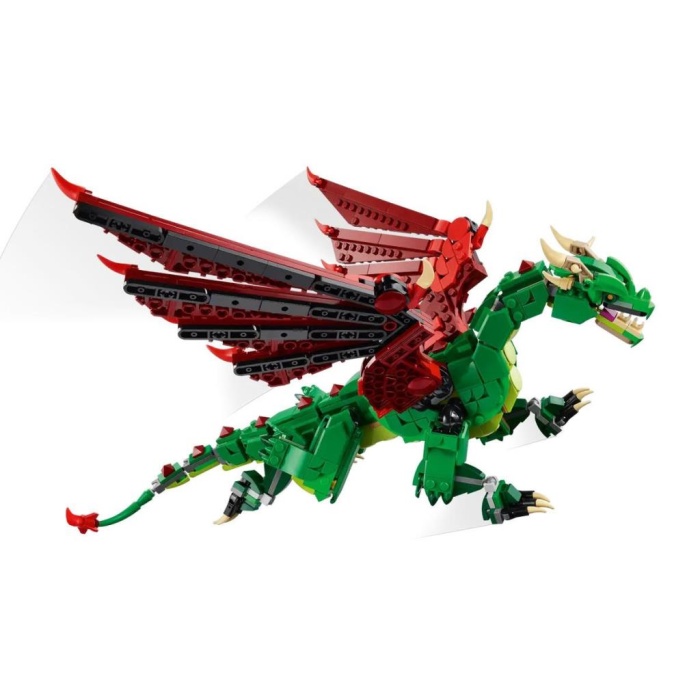   31161 Lego Creator 3in1 - Orta Çağ Ejderhası 715 parça +9 yaş