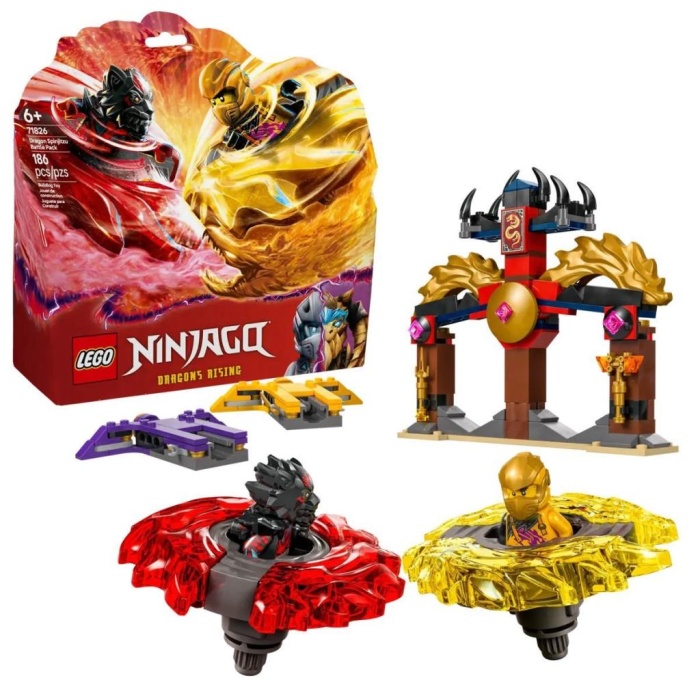   71826 Lego Ninjago Ejderha Spinjitzu Savaş Paketi parça + yaş