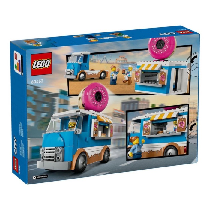   60452 Lego City Donut Kamyonu 196 parça +5 yaş