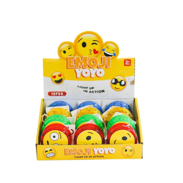    KZL-2025-2 Işıklı Emojili Yoyo -Kızılkaya Oyuncak